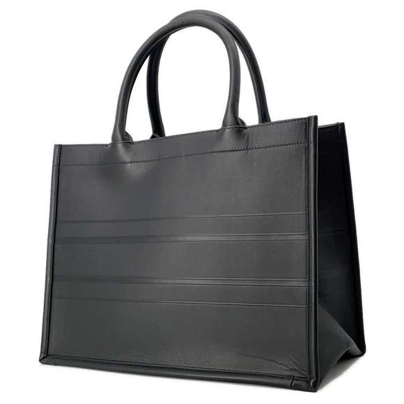 Dior Book Black Tote  Christian Bag - Picture 1 of 10